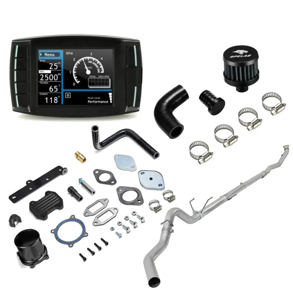 EGR/DPF/DEF Delete All-in-One Kit for 2013-2017 6.7L Ram 2500 3500 Cummins