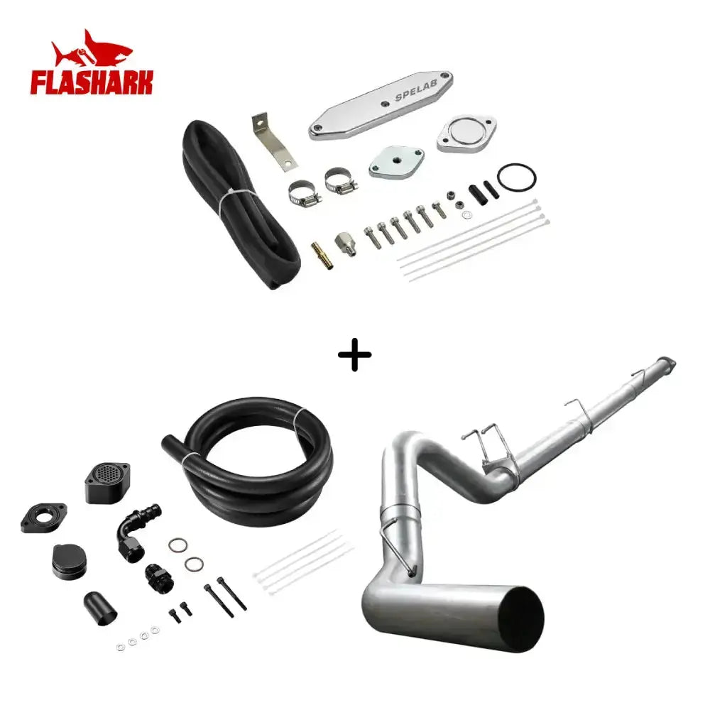 EGR/DPF/CCV/DEF Delete Kit For 2011-2019 6.7L Ford Powerstroke Diesel All-in-One Kit