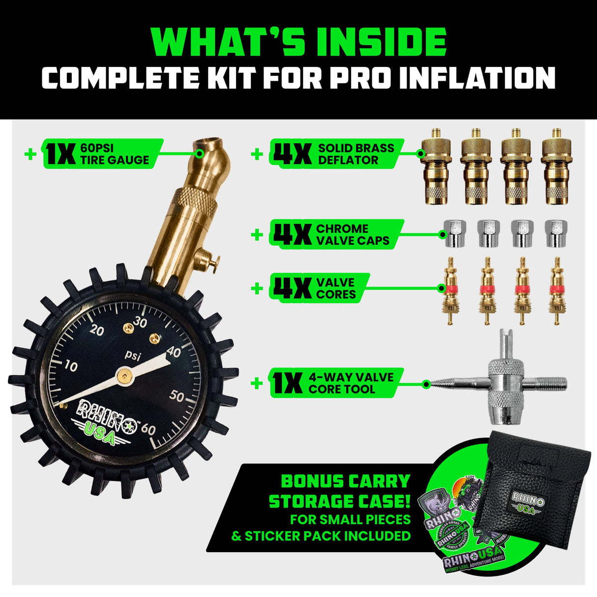Pro Tire Deflator Kit