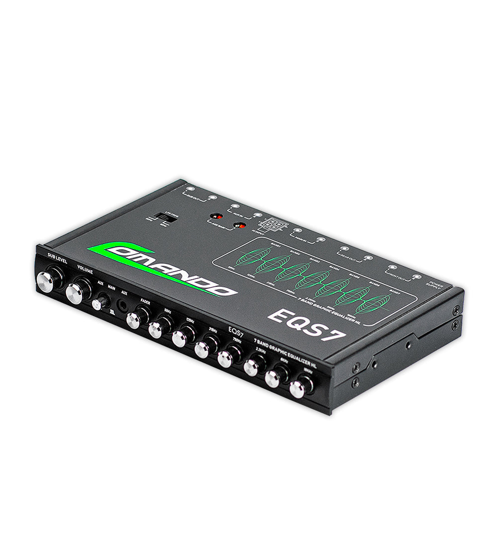 EQS7 | 7 Bands Equalizer Comando Audio