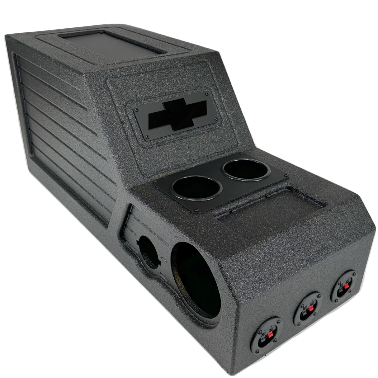Center Console Enclosure Box GMC/Chevy Trucks 1995-1998 Ported 12" Moon Car Stereo