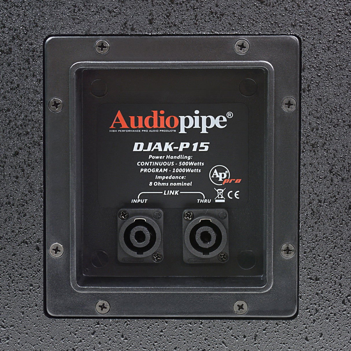 15” Professional 2-Way Passive Loudspeaker (DJAK-P15) Audiopipe