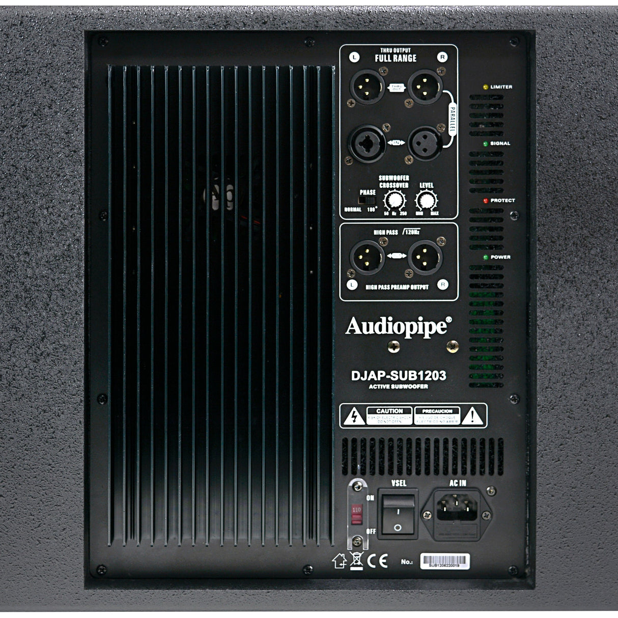 18” Professional Passive Subwoofer (DJAP-SUB1803) Audiopipe