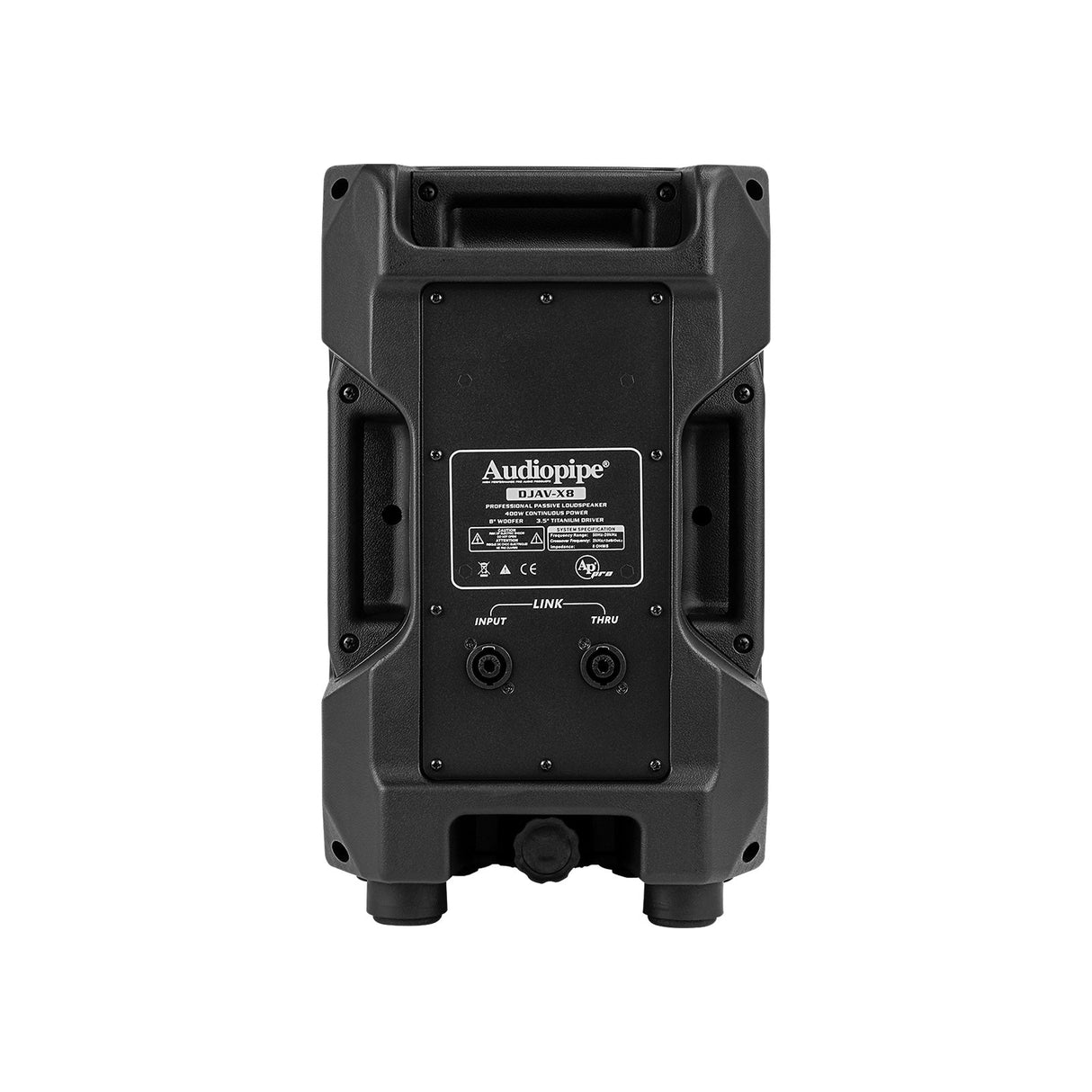 DJAV-X8 8“ Professional 2-Way Passive Loudspeaker Audiopipe
