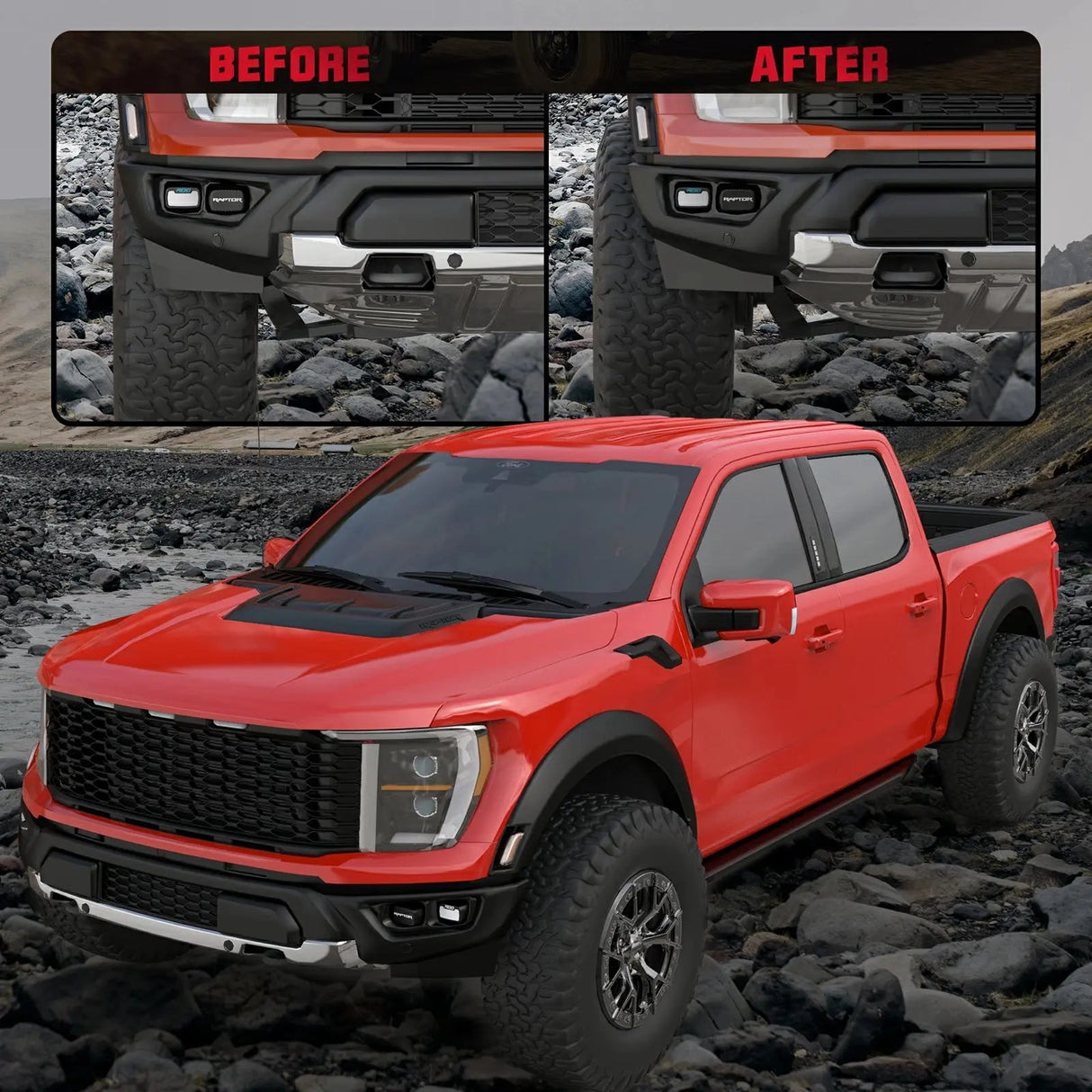2012-2018 Ram 1500 Pick Up Trucks(DS/DJ) 5x5.5 Wheel Spacers 4PCS Flashark