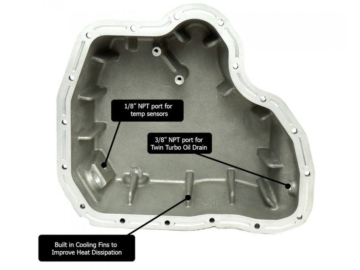 High Capacity Aluminum Oil Pan, 2001-2010 GM 6.6L Duramax LB7 LLY LBZ LMM DMAX Store