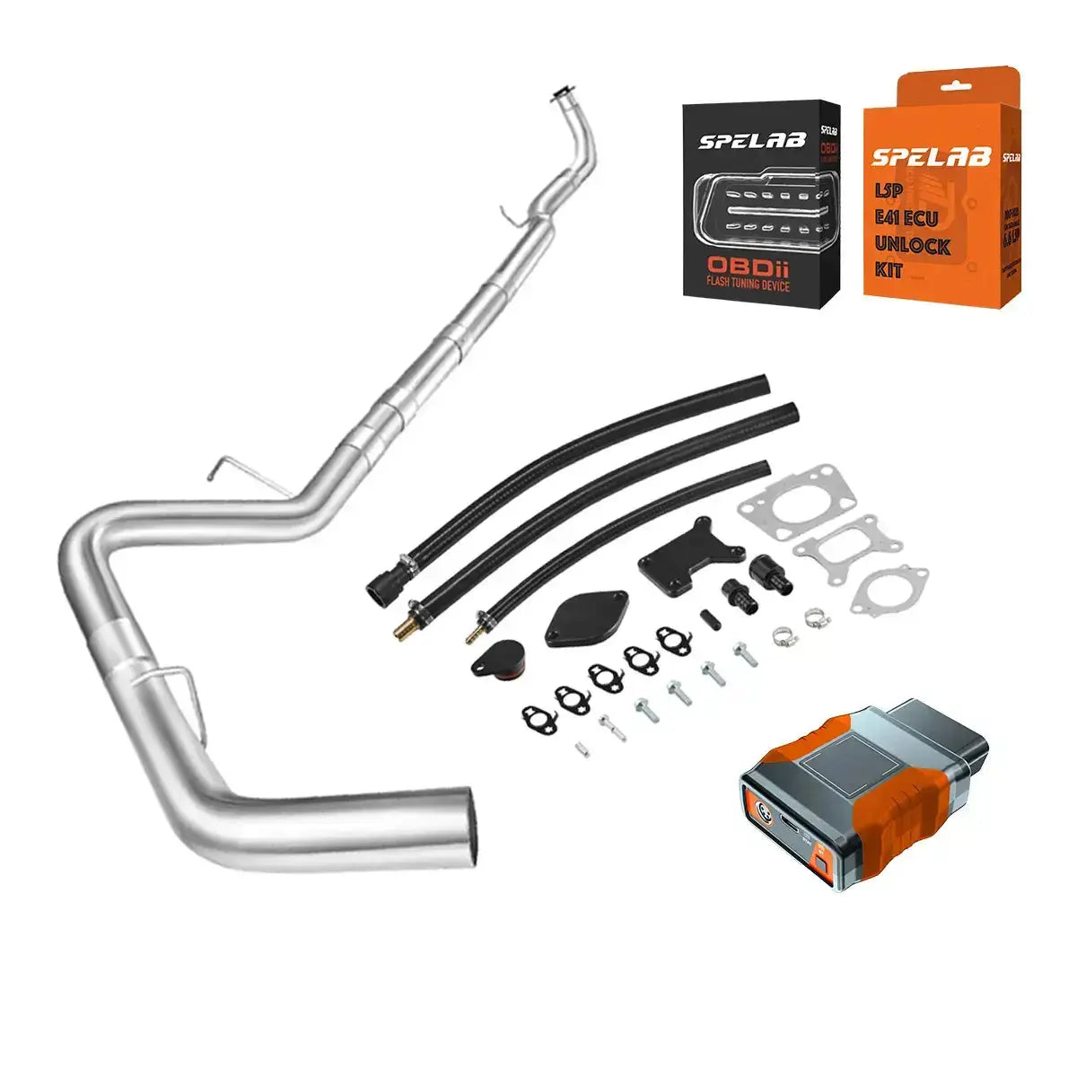 DPF/EGR/DEF Delete 2017-2023 L5P 6.6L Duramax All-in-One Kit Flashark