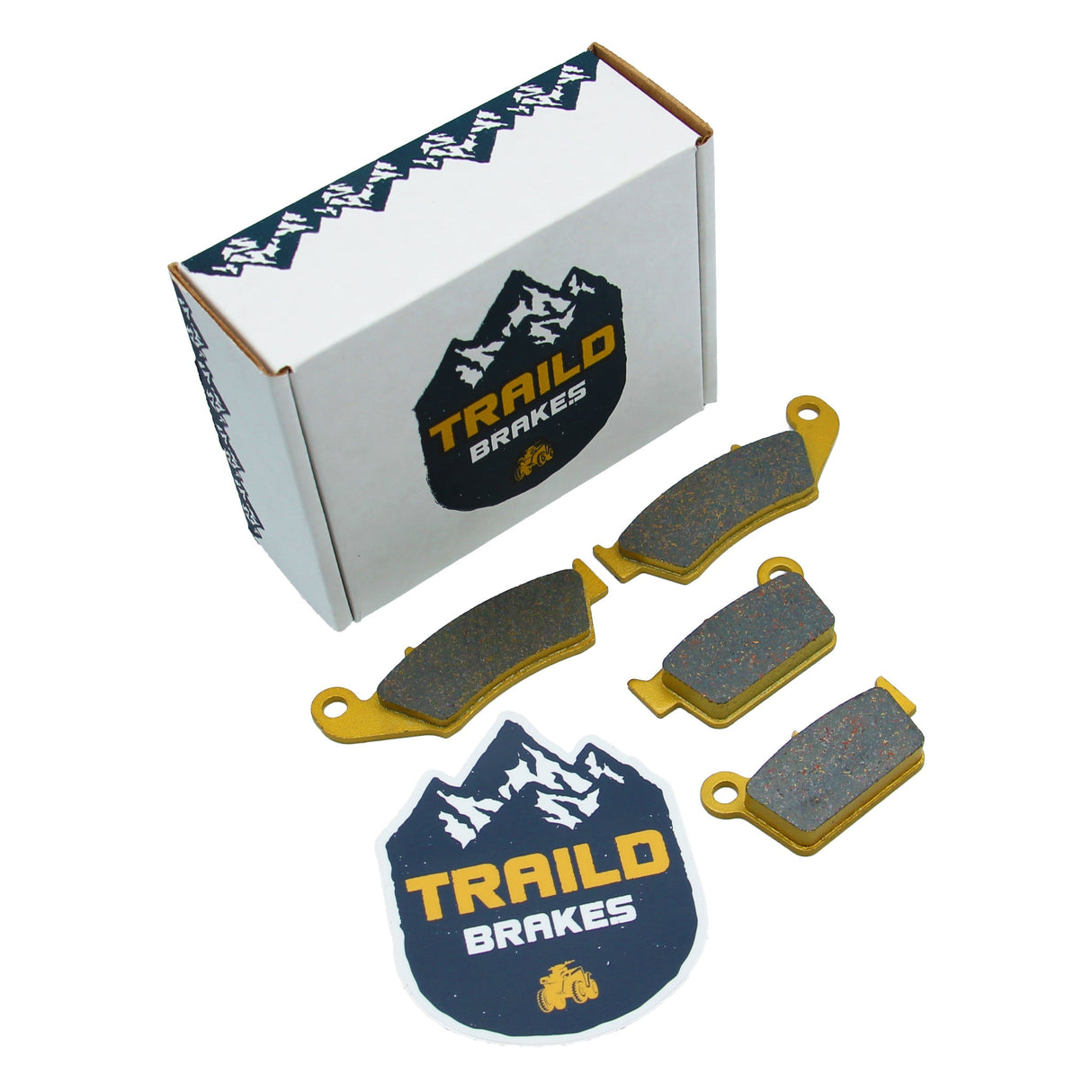 Kawasaki KLX450 2008-2012 Ceramic Brake Pad Set Traild