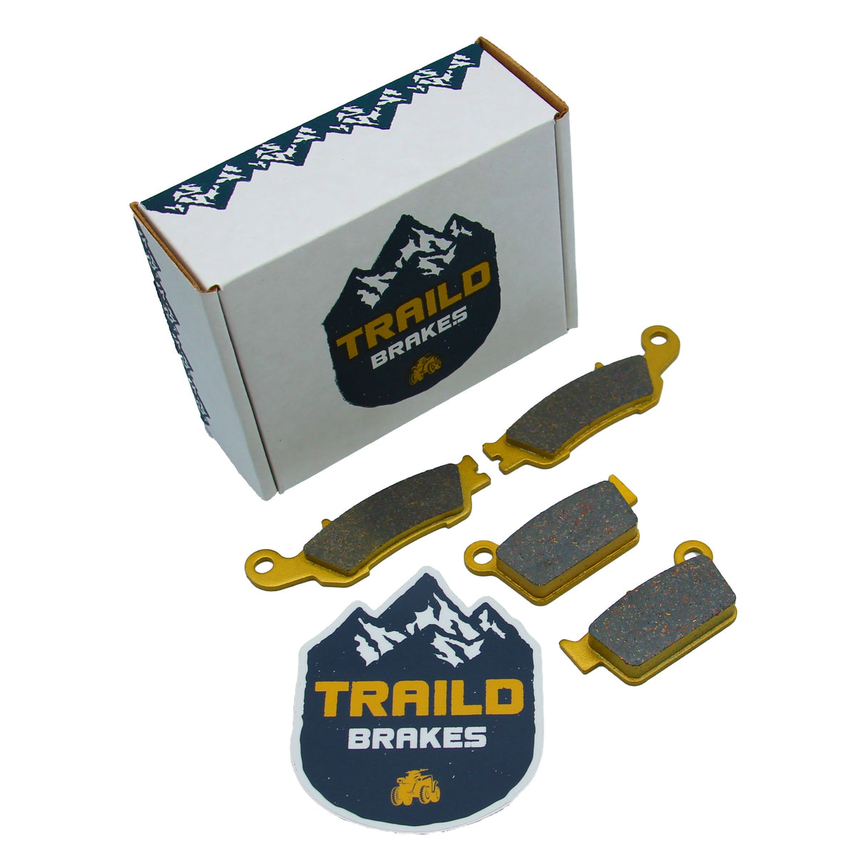 Yamaha WR250F/WR450F 2016-2021 Ceramic Brake Pad Set Traild