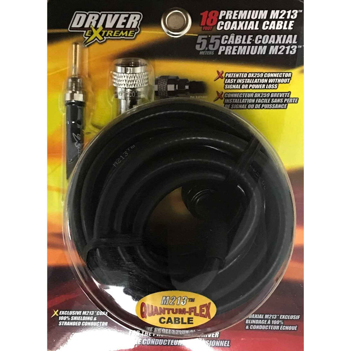 Driver Extreme DRX-1518 – 18ft RG213 Coax Cable Workman