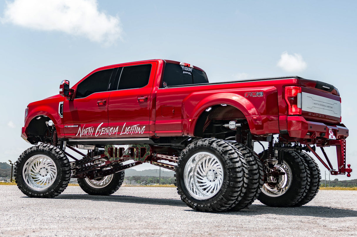 Ford Super Duty 18"-24" Front & Rear 4 Long Arm Lift Kit Papis