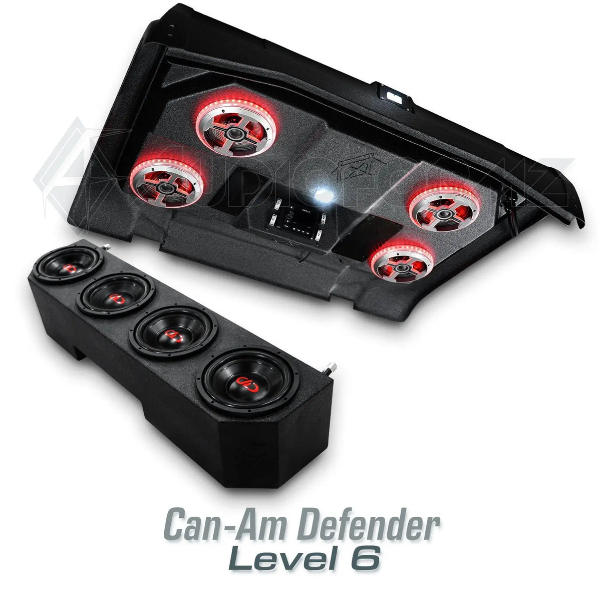 2016+ Can-Am Defender HD7-HD10 Stereo Tops (2-Door) Can-Am