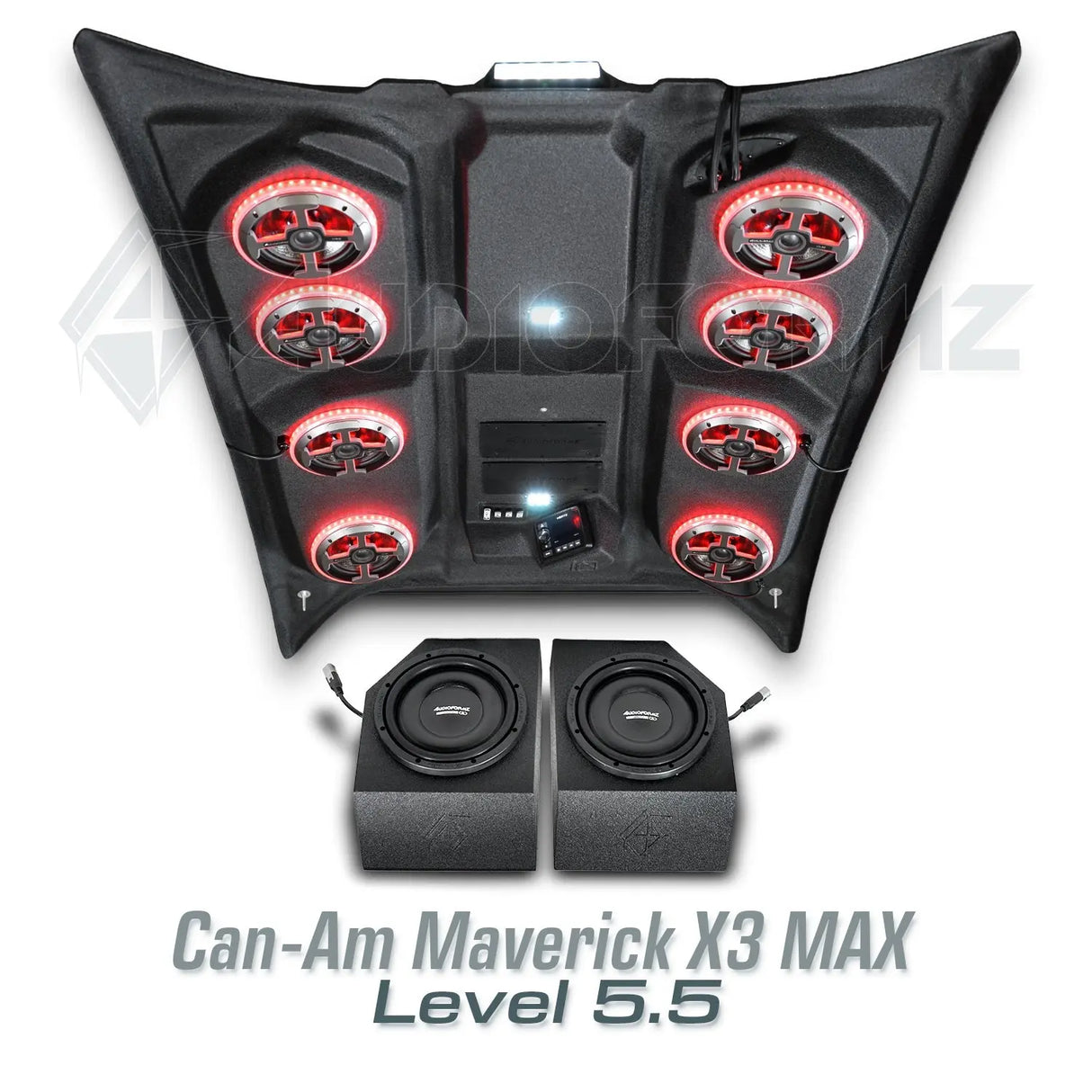 Can-Am Maverick X3 MAX Stereo Tops (4-Seat) Can-Am
