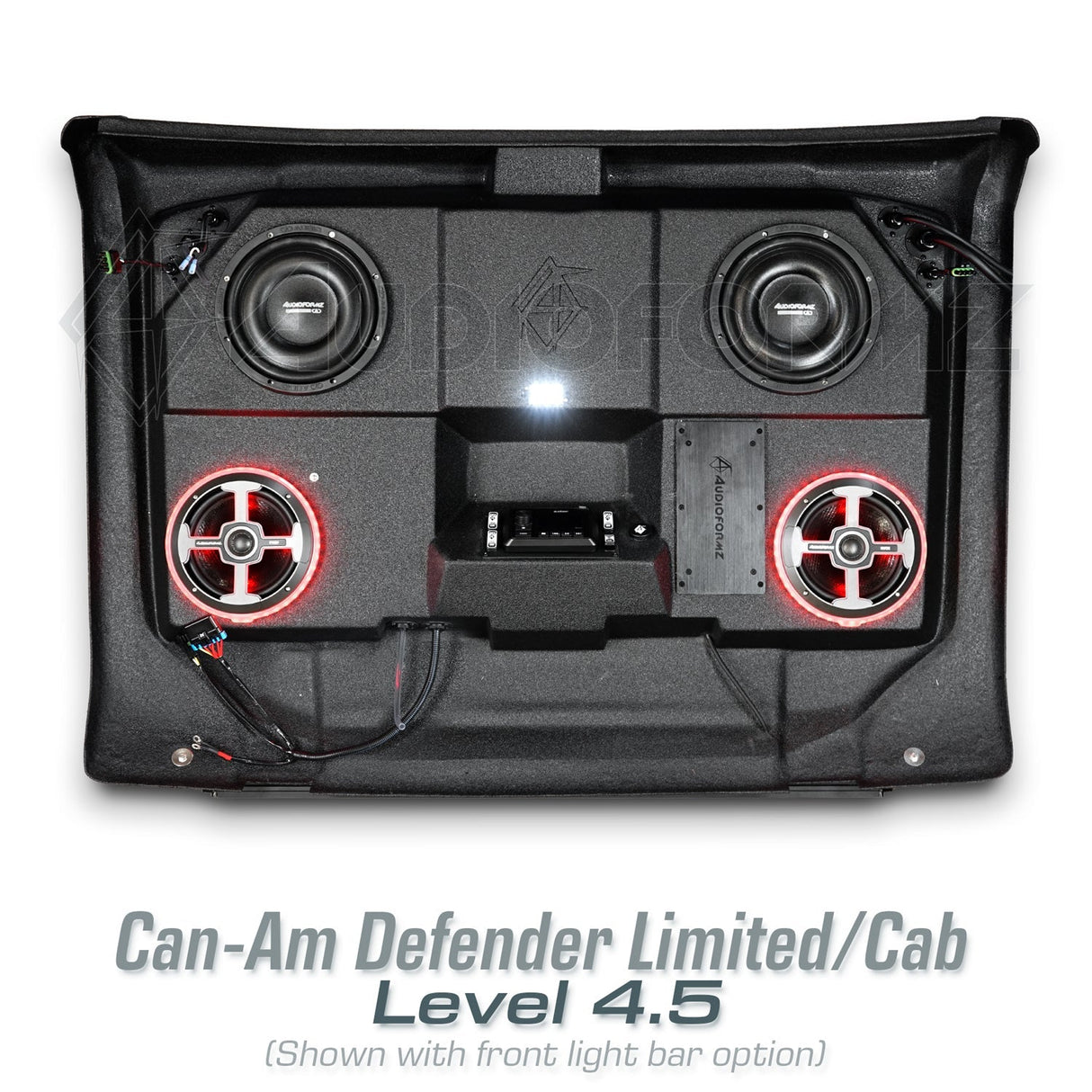 2026+ Can-Am Defender HD11 Limited/Cab Stereo Tops (2-Door) Can-Am