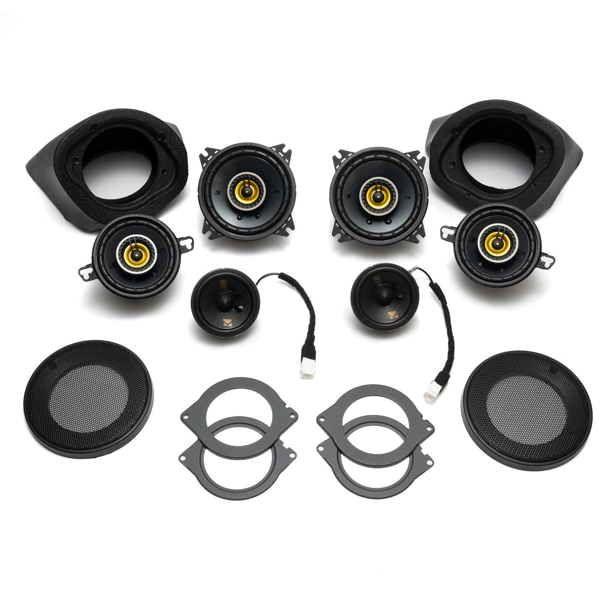 Kicker CS Plug & Play Speaker Bundle Upgrade | '24 - Current JL Wrangler/ '24 - Current JT Gladiator