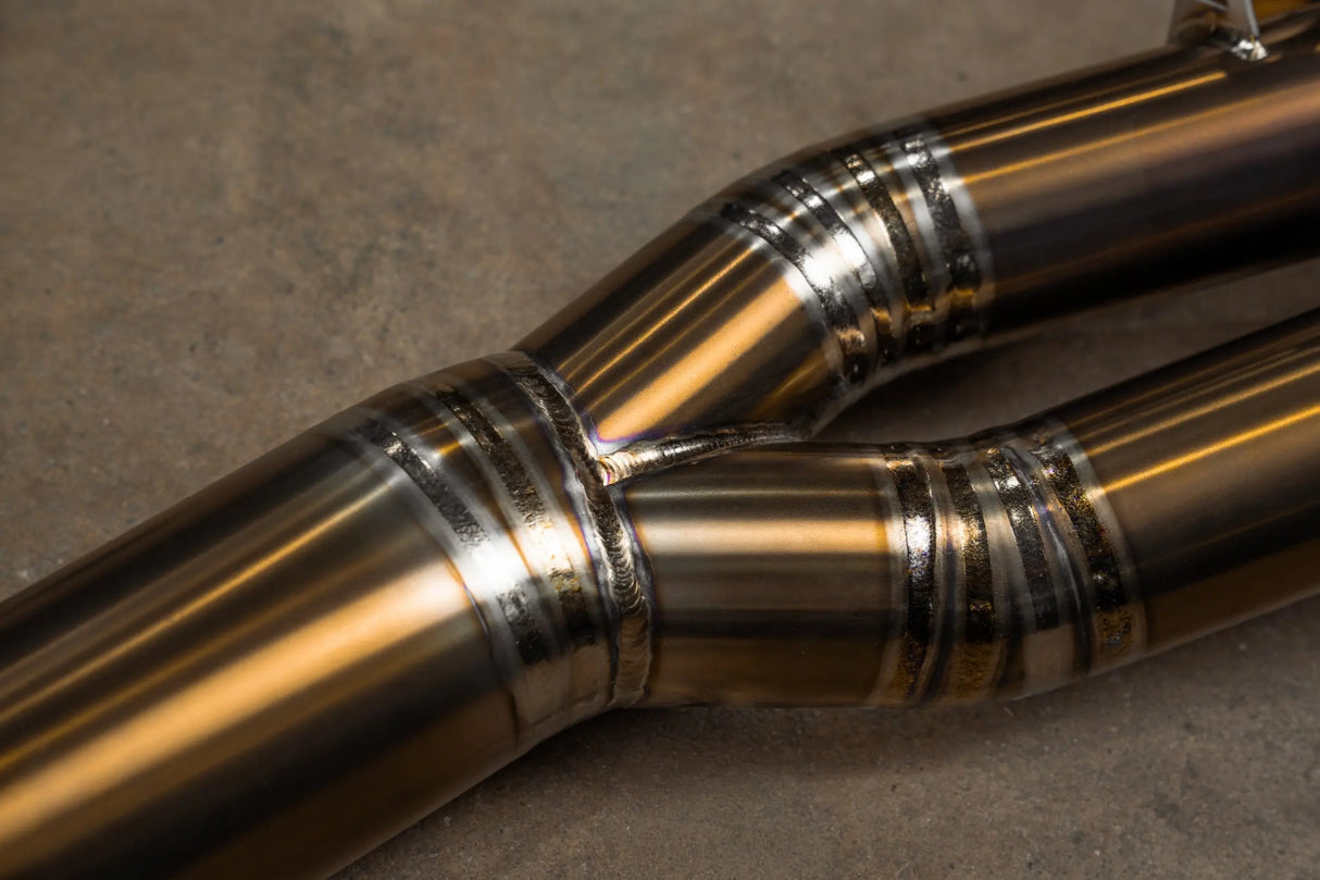 Audi TTRS MK3 Valved Sport Exhaust System Valvetronic Designs