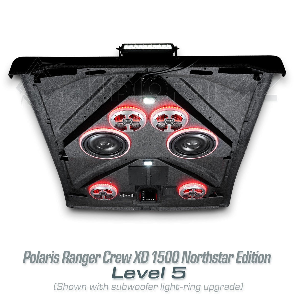 2024+ Polaris Ranger Crew Northstar/Cab XD 1500 Stereo Tops (4-Door) Polaris