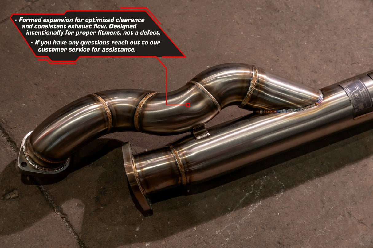 BMW G80/G82/G83 M3 / M4 Valved Sport Exhaust System Valvetronic Designs