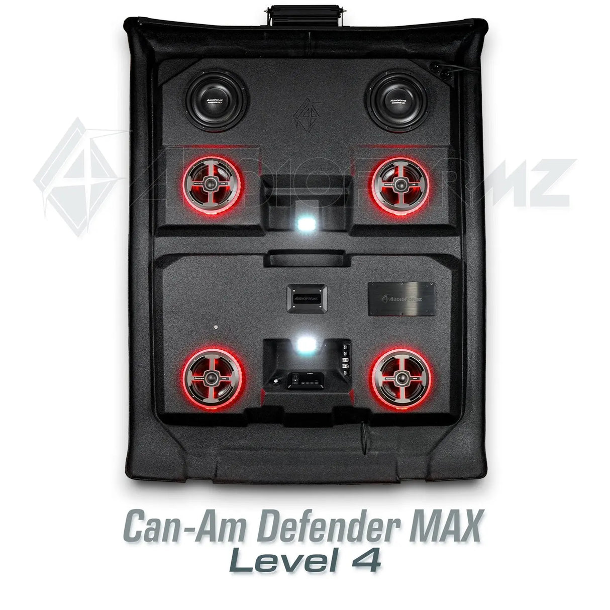 2016+ Can-Am Defender MAX HD7-HD10 Stereo Tops (4-Door) Can-Am