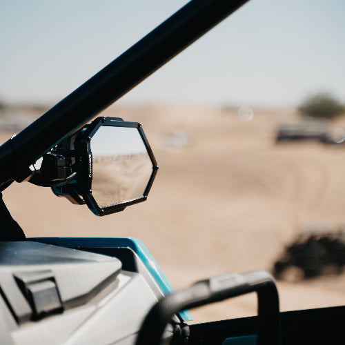 Cuero Baja XL Side Mirror Black (Driver and Passenger) Chupacabra Offroad