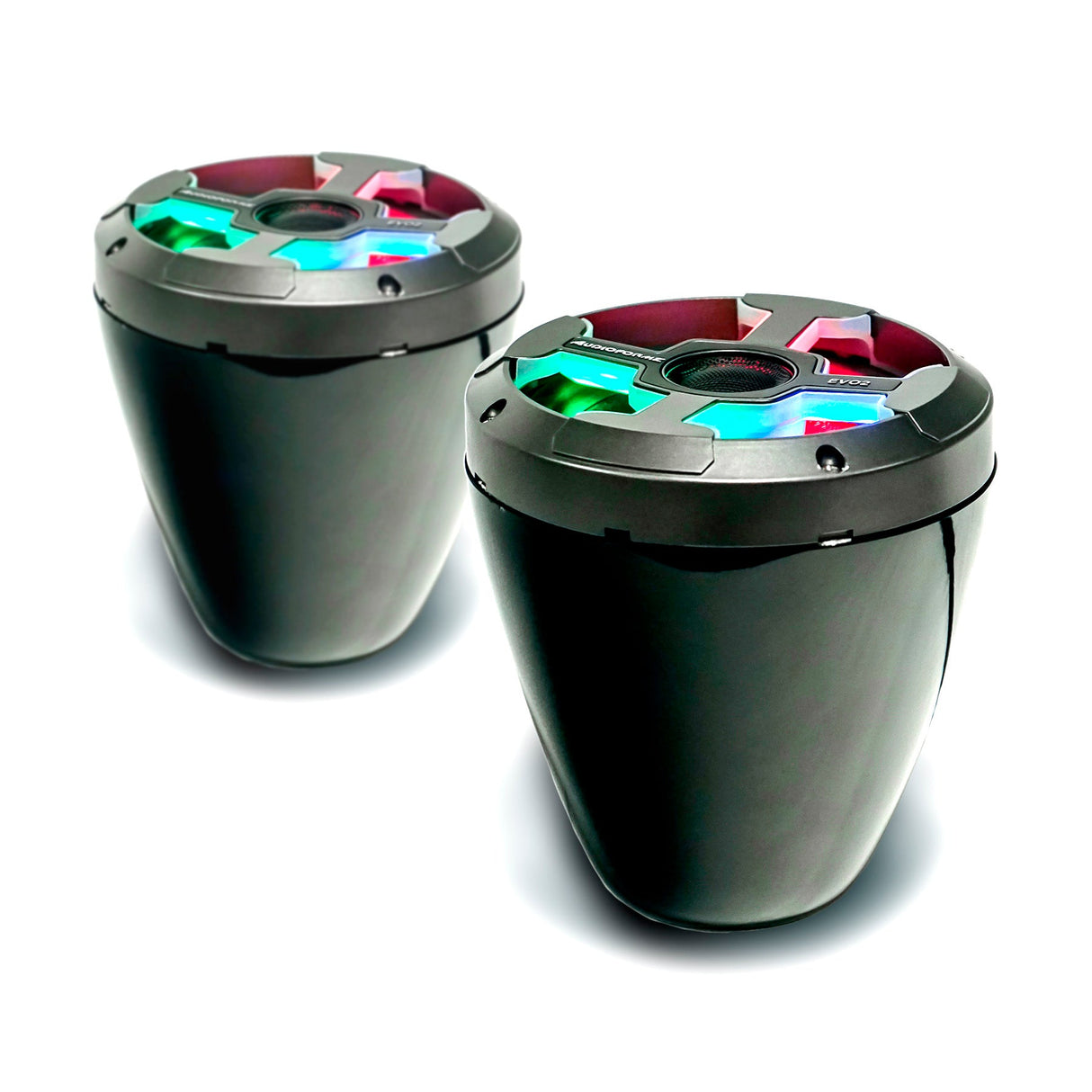 AudioFormz EVO2 6.5in 2-Way Component Marine IC LED Tower Speakers - Pair