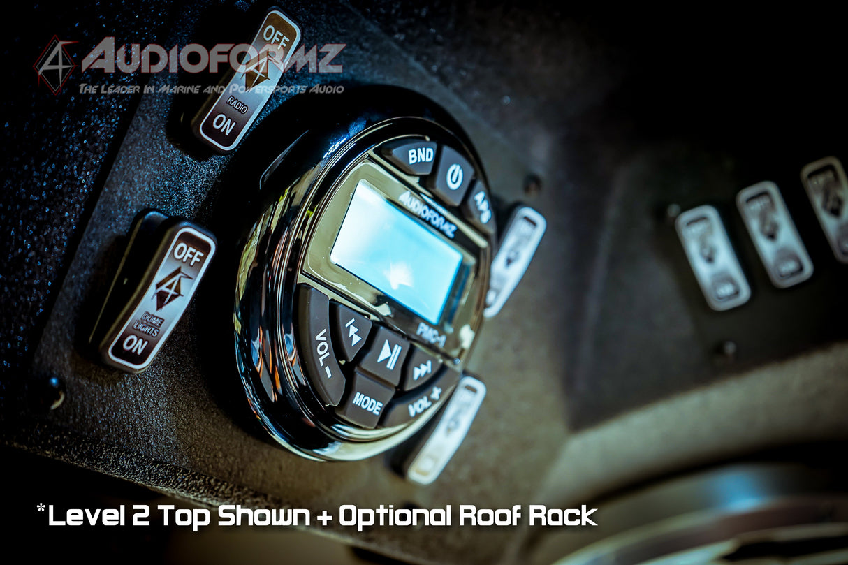 2016-2025 Can-Am Defender MAX HD7-HD10 Limited/Cab Stereo Tops (4-Door)