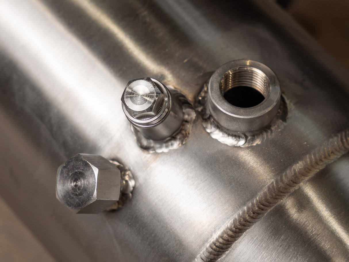 400 Cell Catted Down Pipes For Porsche 992 GT3 / GT3 RS Valvetronic Designs