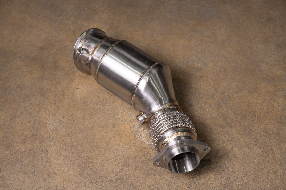 BMW F80/F82/F83/F87C M2C / M3 / M4 400 Cell Catted Downpipes Valvetronic Designs