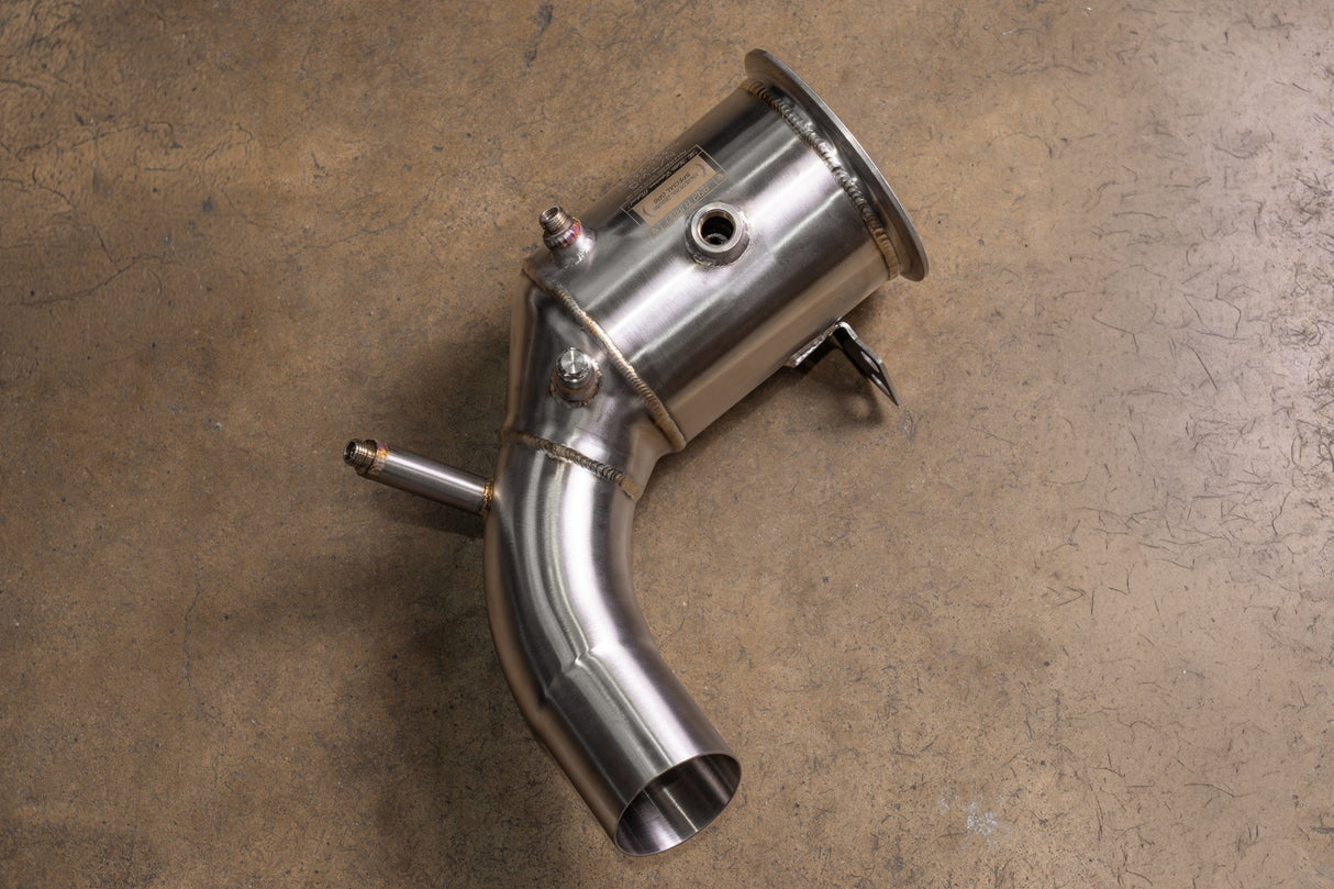 400 Cell Catted Down Pipes For Porsche 992 Turbo / Turbo S Valvetronic Designs