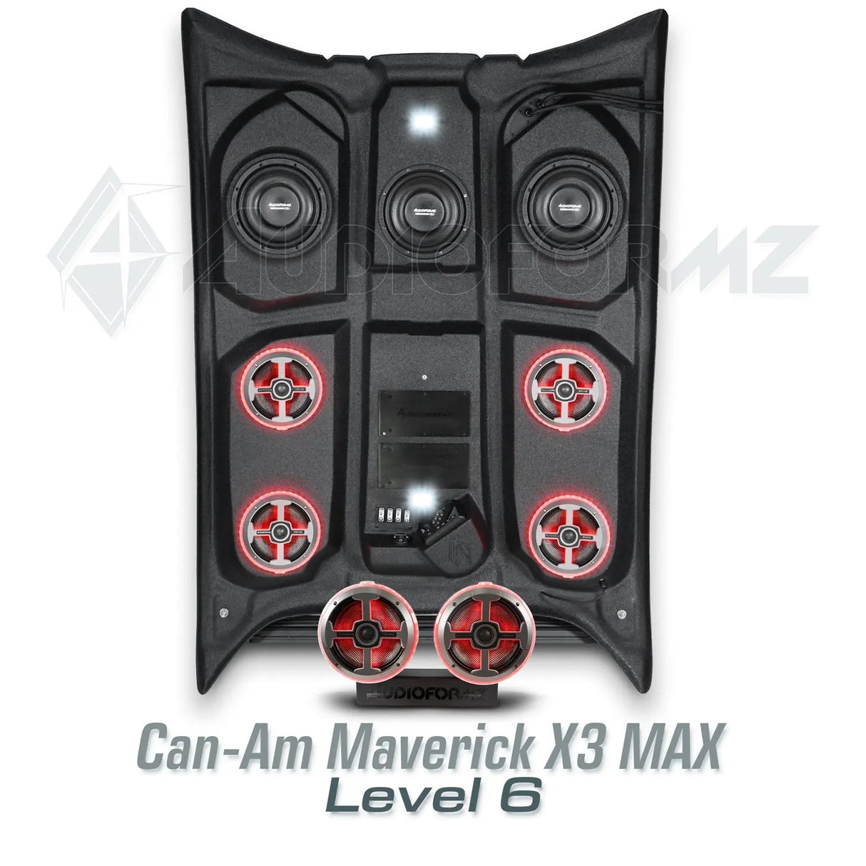 Can-Am Maverick X3 MAX Stereo Tops (4-Seat) Can-Am