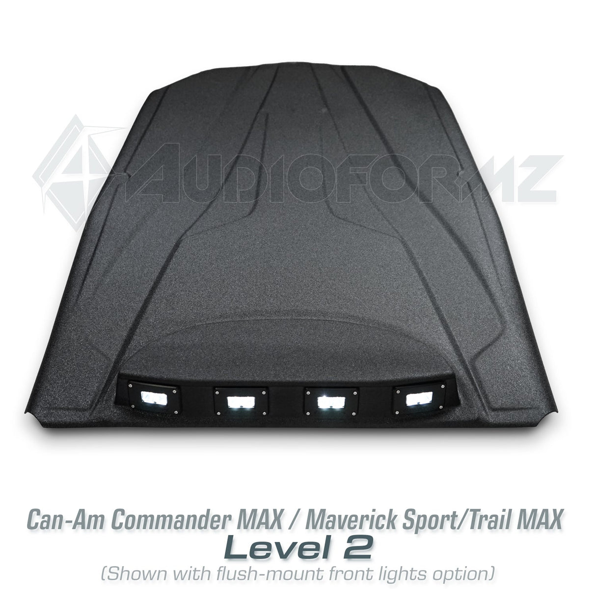 2021+ Can-Am Commander MAX / 2019+ Maverick Sport MAX Stereo Tops (4-Seat) Can-Am