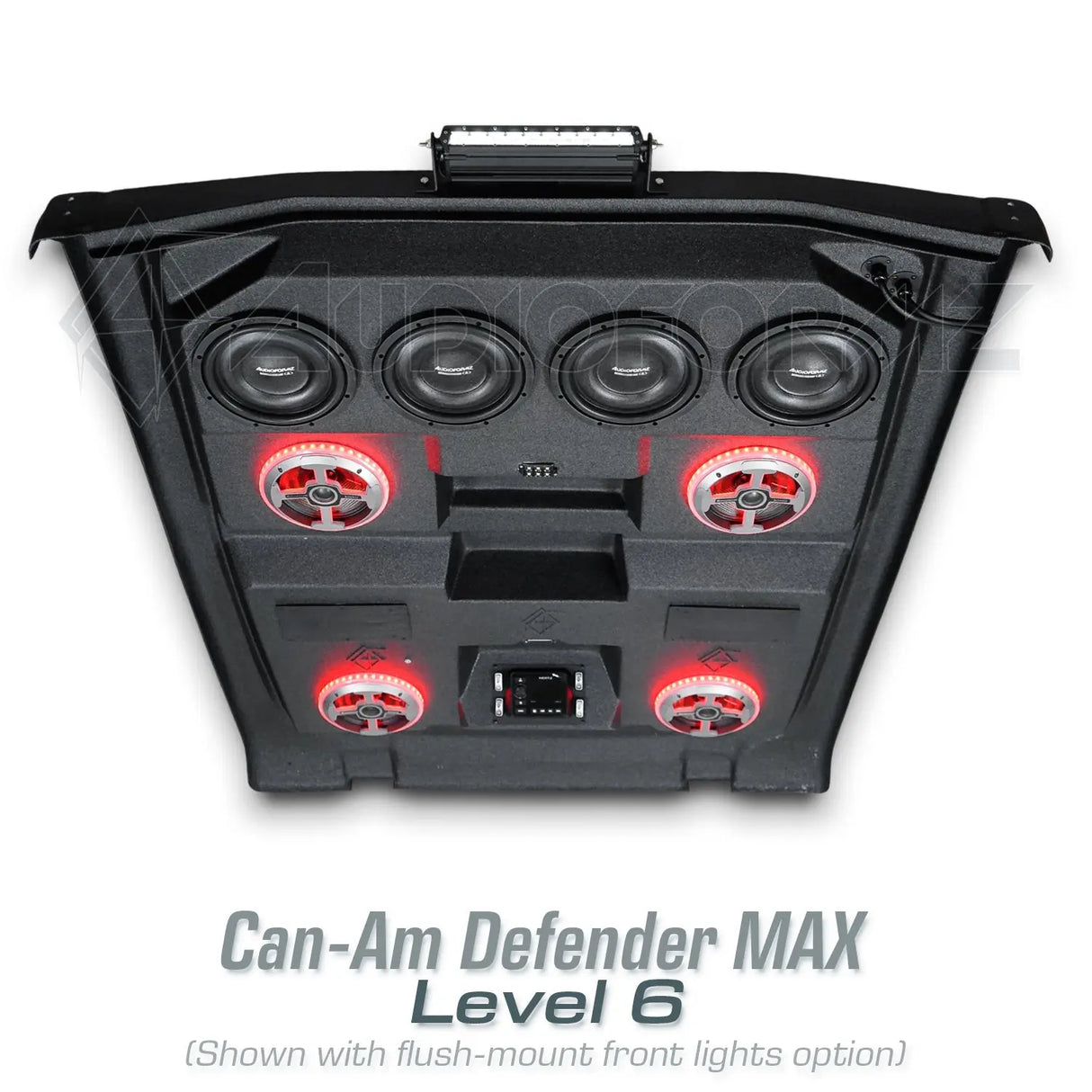 2016+ Can-Am Defender MAX HD7-HD10 Stereo Tops (4-Door) Can-Am