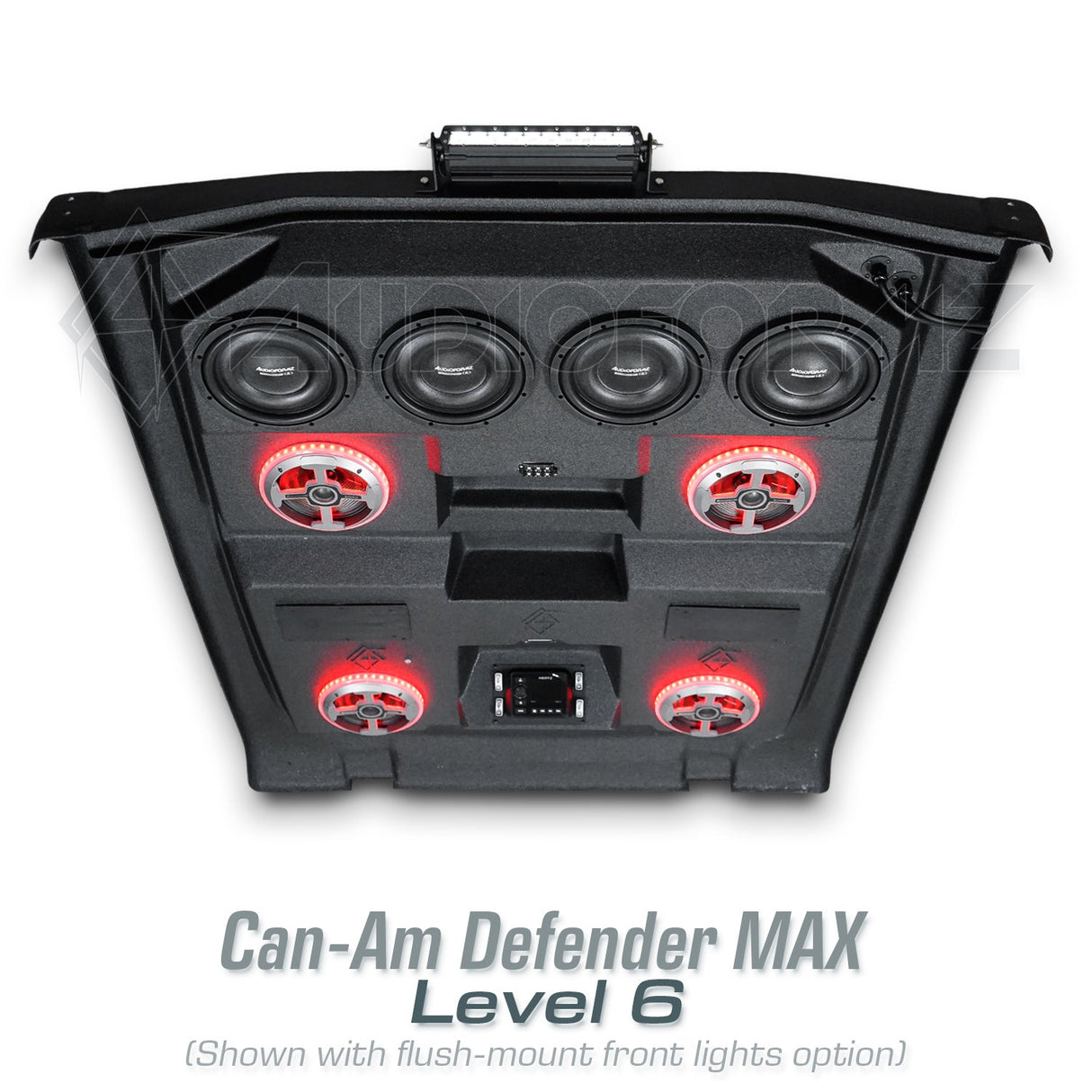 2016+ Can-Am Defender MAX HD7-HD10 Stereo Tops (4-Door)