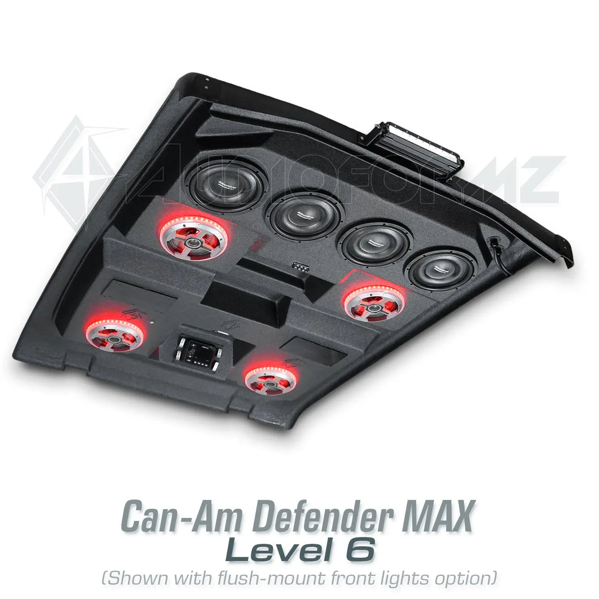 2016+ Can-Am Defender MAX HD7-HD10 Stereo Tops (4-Door) Can-Am