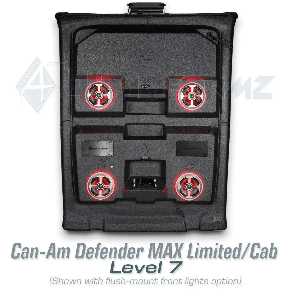 2016-2025 Can-Am Defender MAX HD7-HD10 Limited/Cab Stereo Tops (4-Door)