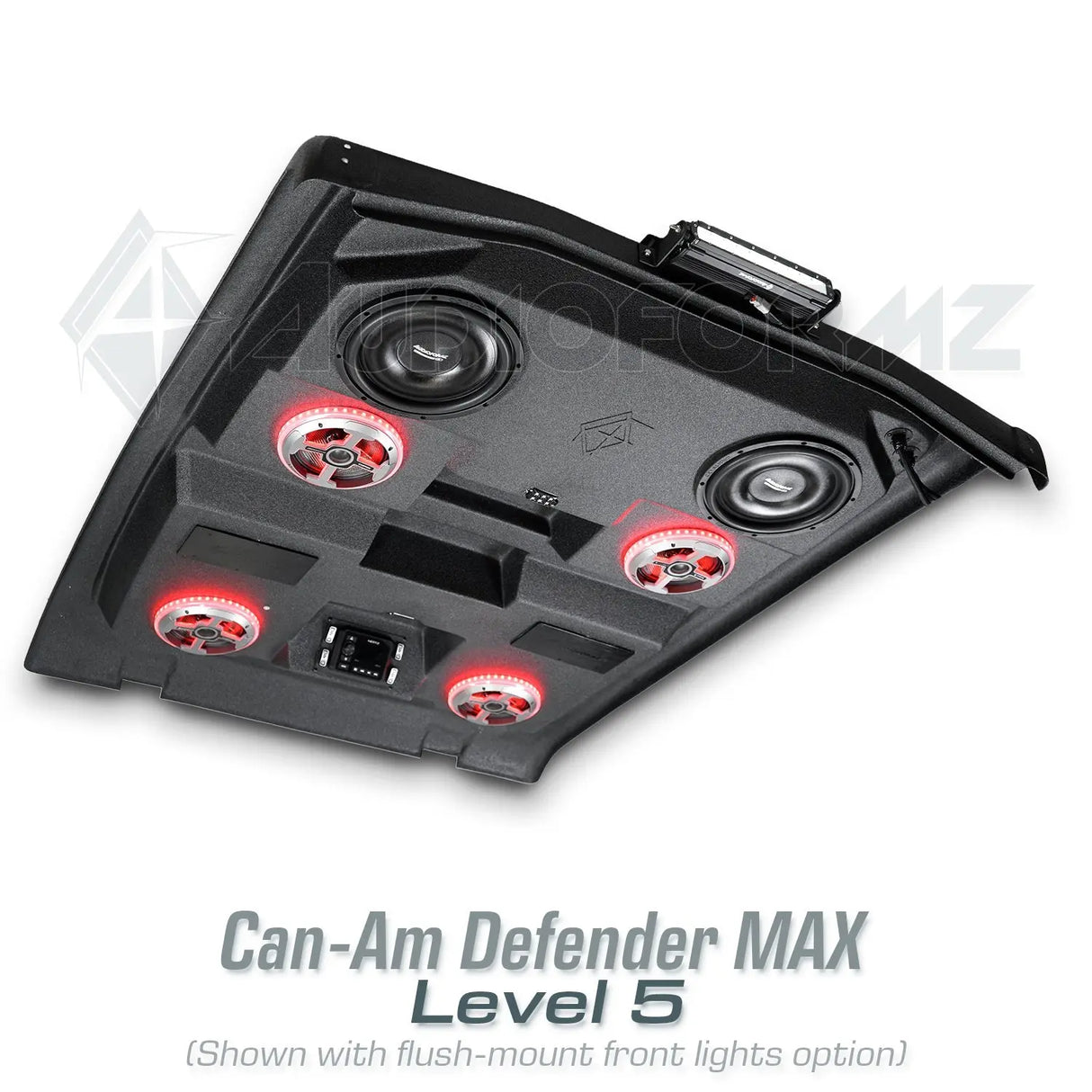 2016+ Can-Am Defender MAX HD7-HD10 Stereo Tops (4-Door) Can-Am