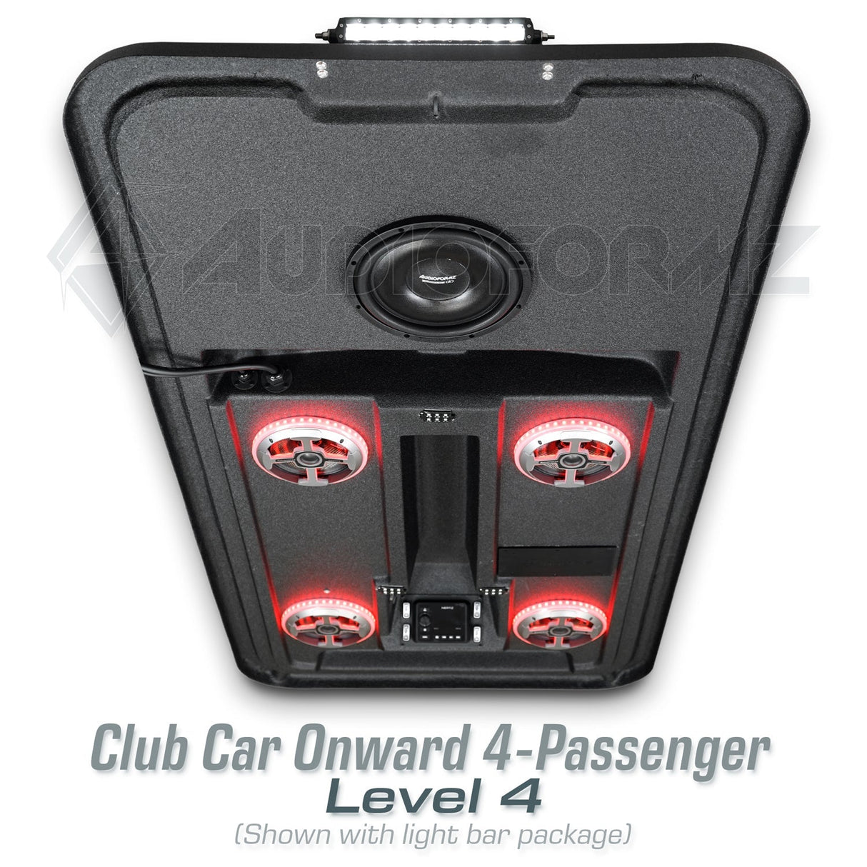 Club Car Onward 4-Passenger Golf Cart Stereo Tops (4-Seat) Club Car