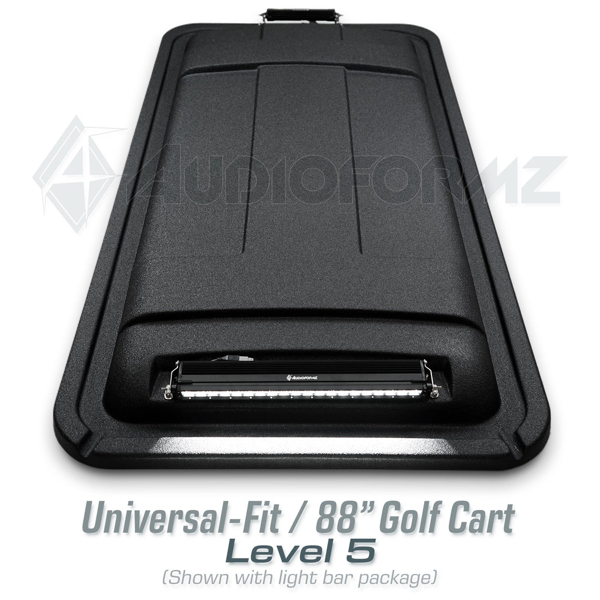 88in Universal-Fit Golf Cart Stereo Tops (4-Seat) Universal-Fit