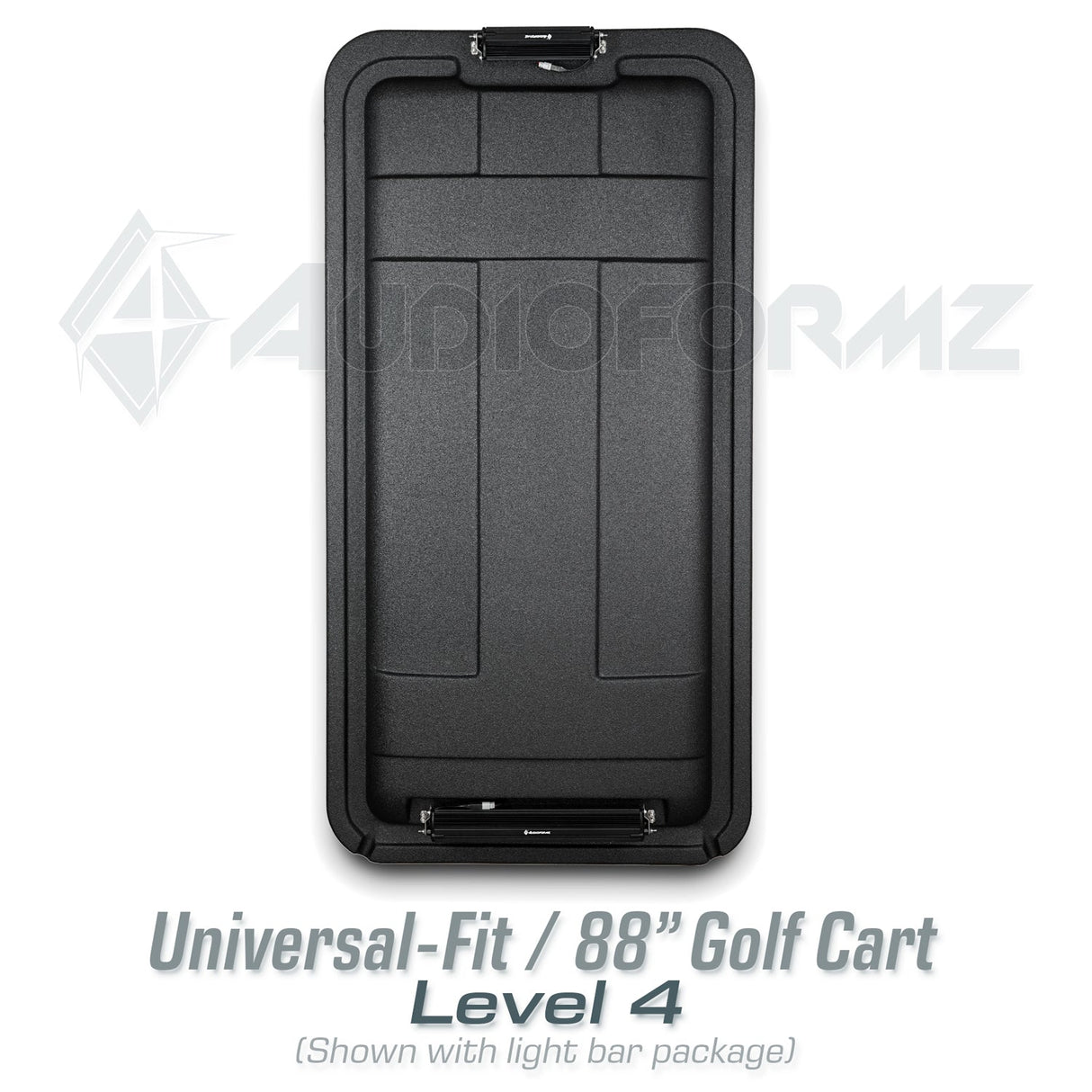 88in Universal-Fit Golf Cart Stereo Tops (4-Seat) Universal-Fit