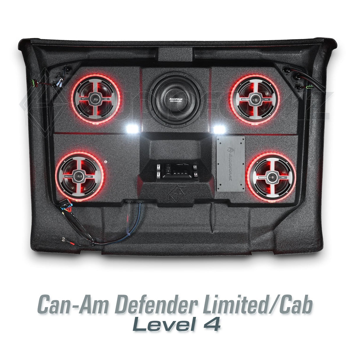 2016-2025 Can-Am Defender HD7-HD10 Limited/Cab Stereo Tops (2-Door) Can-Am