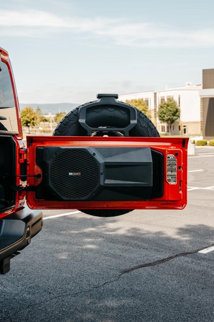 MB Quart 400 Watt Tailgate 12" Subwoofer System (MBQJL-302) I '07-'18 Jeep JK Wrangler/ '18-'26 Jeep JL Wrangler