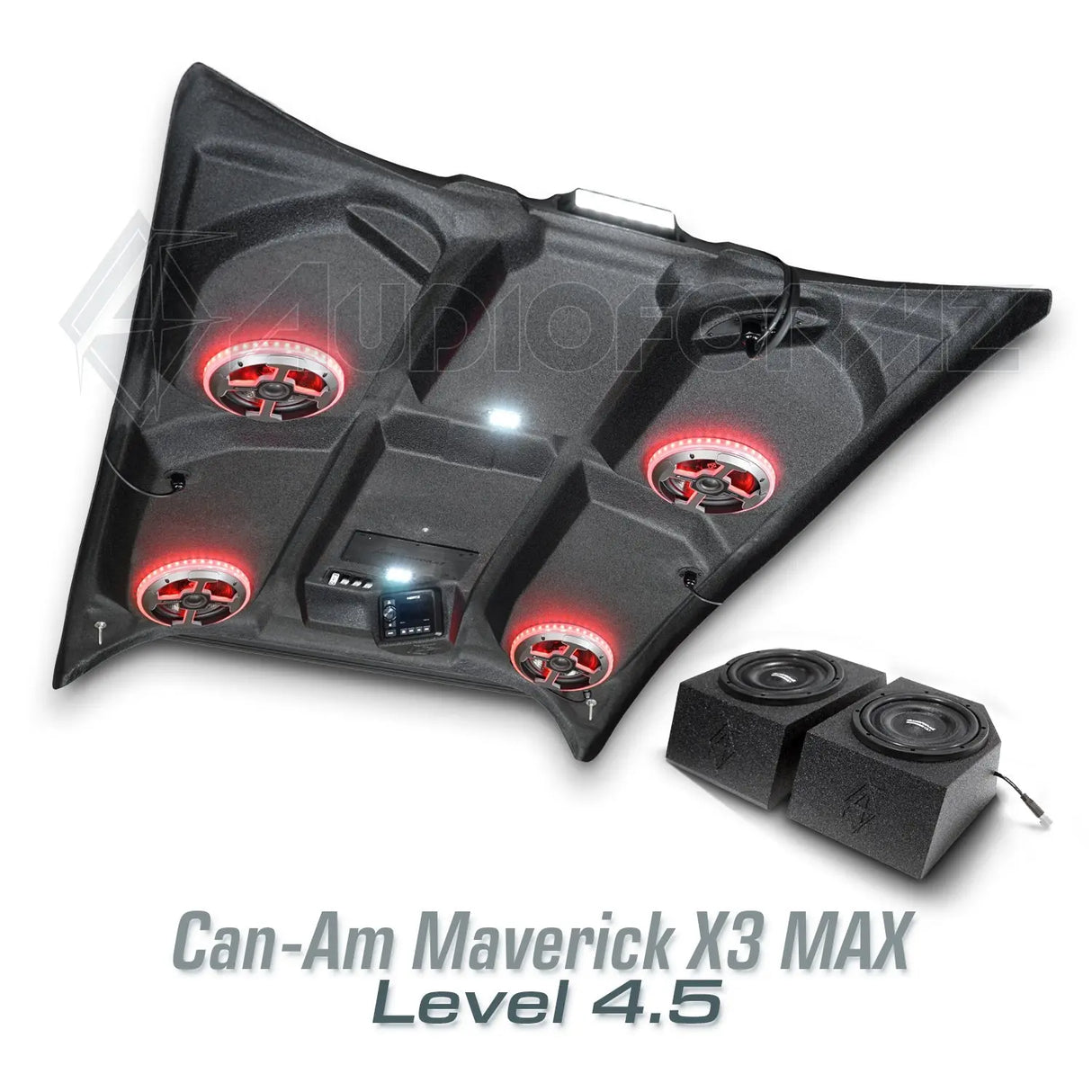 Can-Am Maverick X3 MAX Stereo Tops (4-Seat) Can-Am