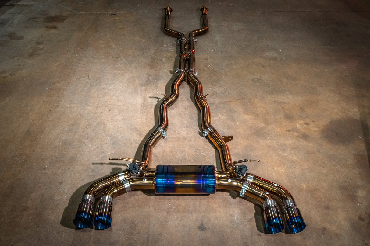 BMW G90 M5 Valved Sport Exhaust System Valvetronic Designs