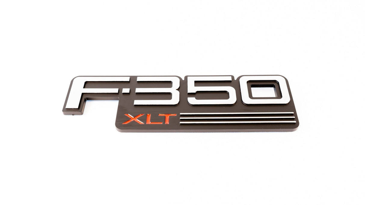 Complete Performance F350 XLT Badge - 1992-1997 Ford F-Series Complete Performance