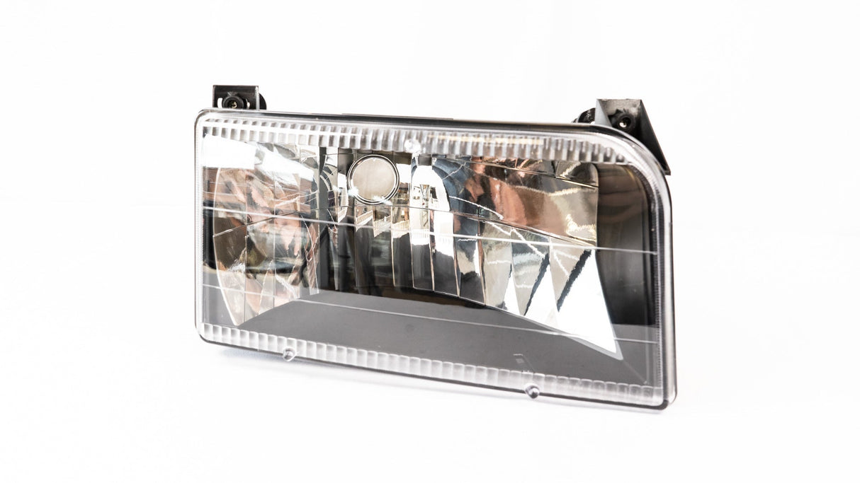 Complete Performance Six Piece Clear Black Headlight Kit - 1992-1997 Ford F-Series & Bronco Complete Performance