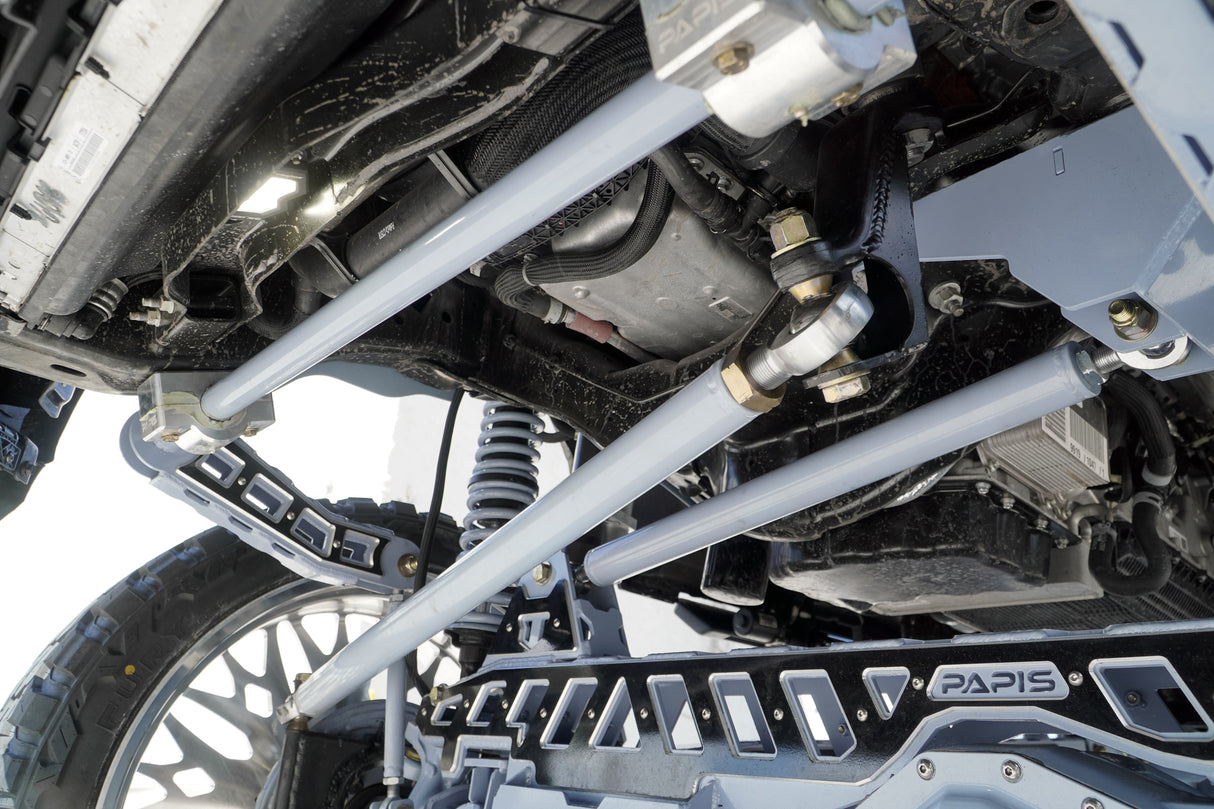 Ford Super Duty 10"-18" High Steer Long Arm 4 Link Lift Kit Papis