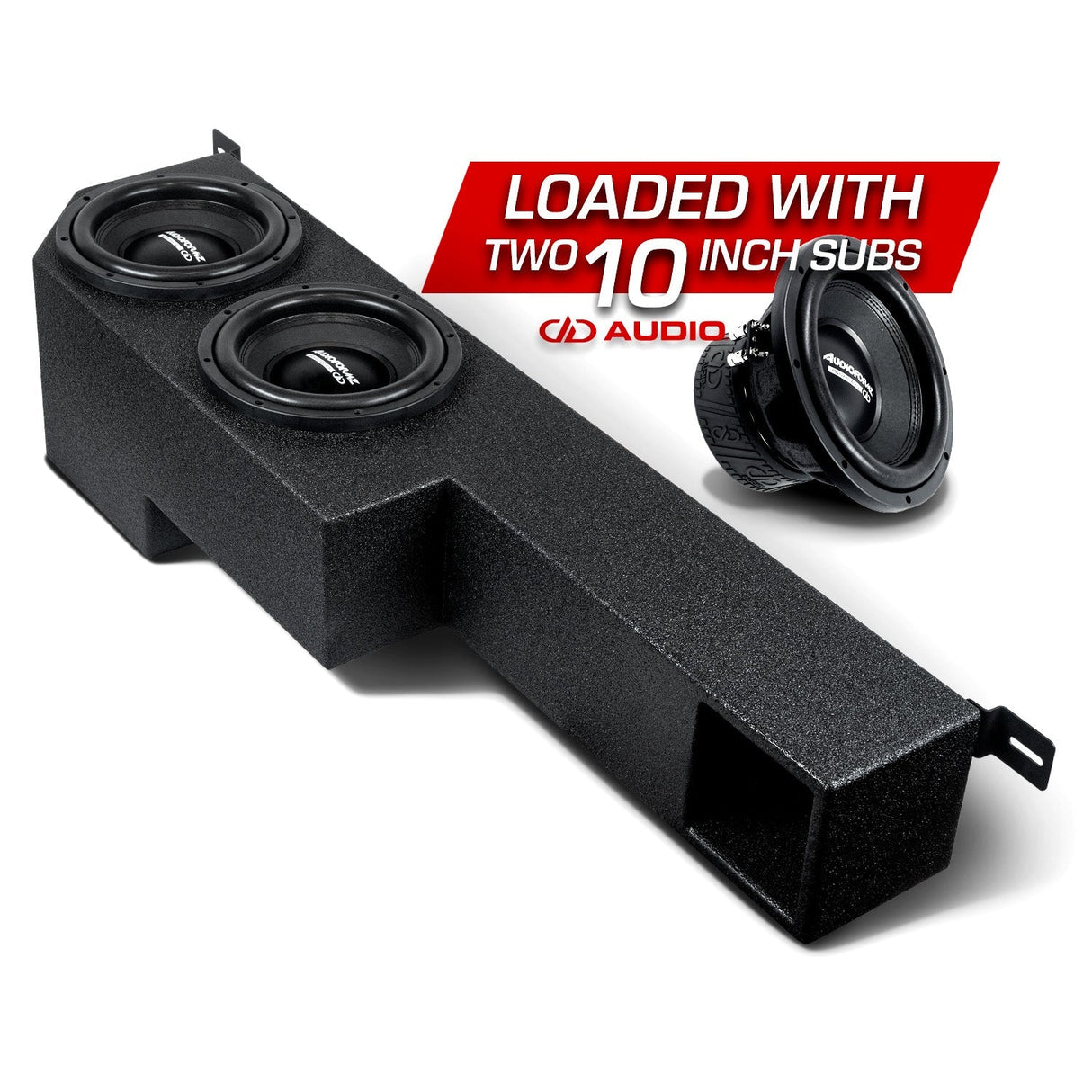 Can-Am Defender MAX 2 10" Under-Seat Ported Subwoofer Box (HD11) Can-Am