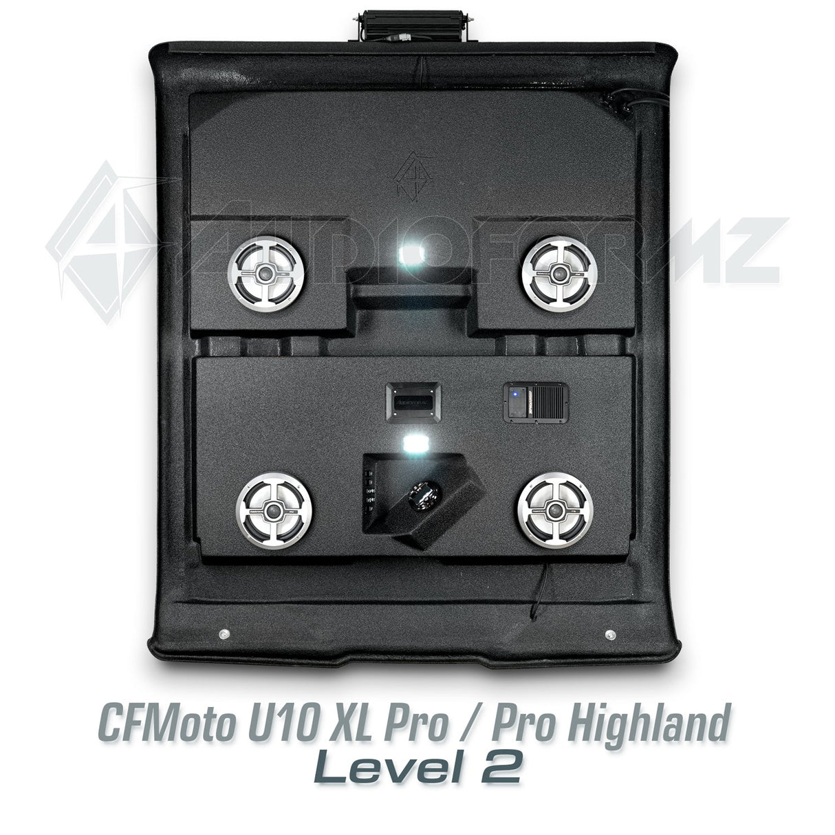 2025+ CFMoto UForce U10 XL Pro Highland Stereo Tops (4-Door) CFMoto