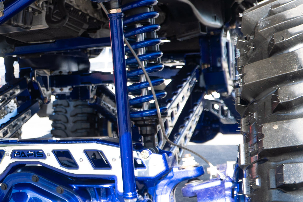 Super Duty Stainless Steel Braided Extended Brake Lines (Front) Papis