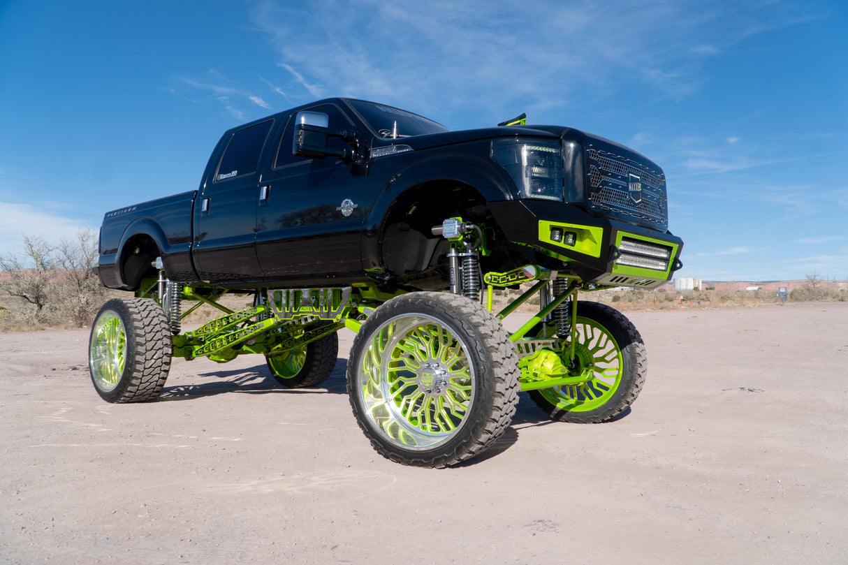 Ford Super Duty 18"-24" Front & Rear 4 Long Arm Lift Kit Papis